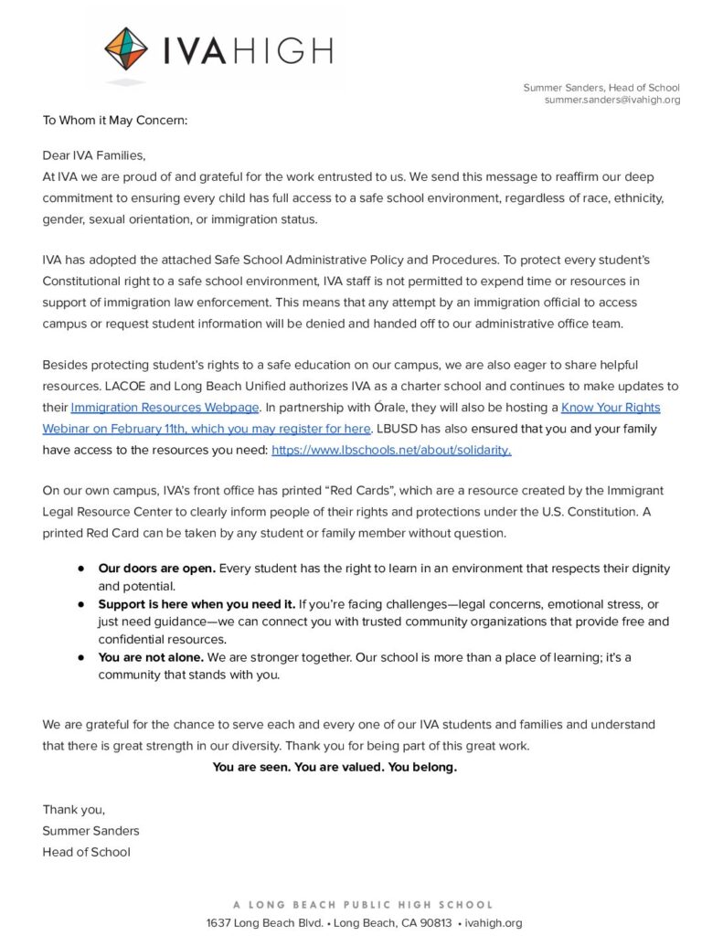 Letter to Families Re_ Immigration Rights (1)